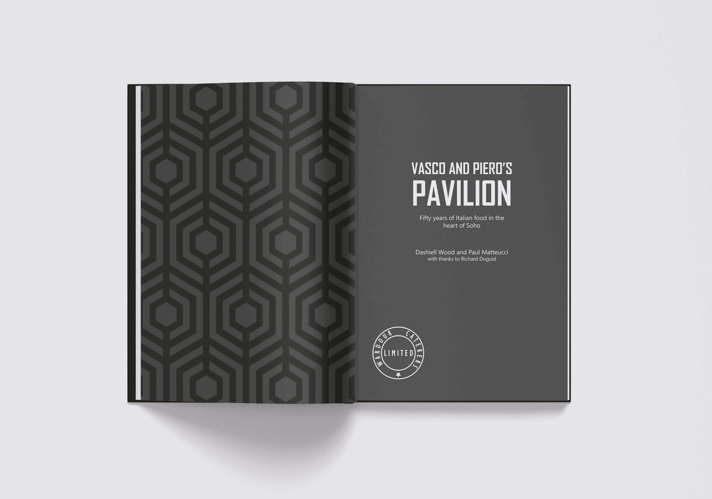 Image of inside page book and pattern