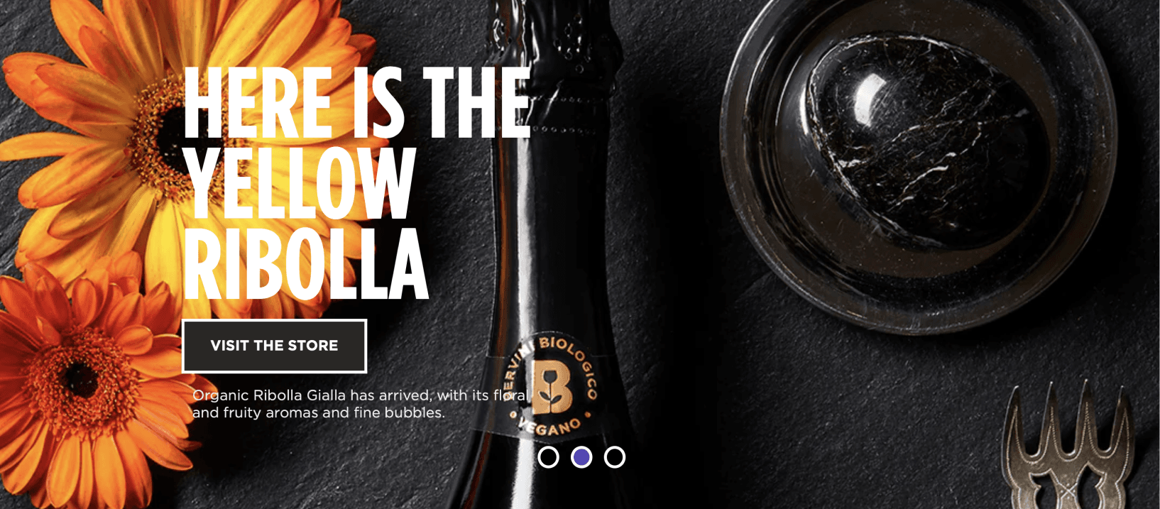 Landing page hero banner design