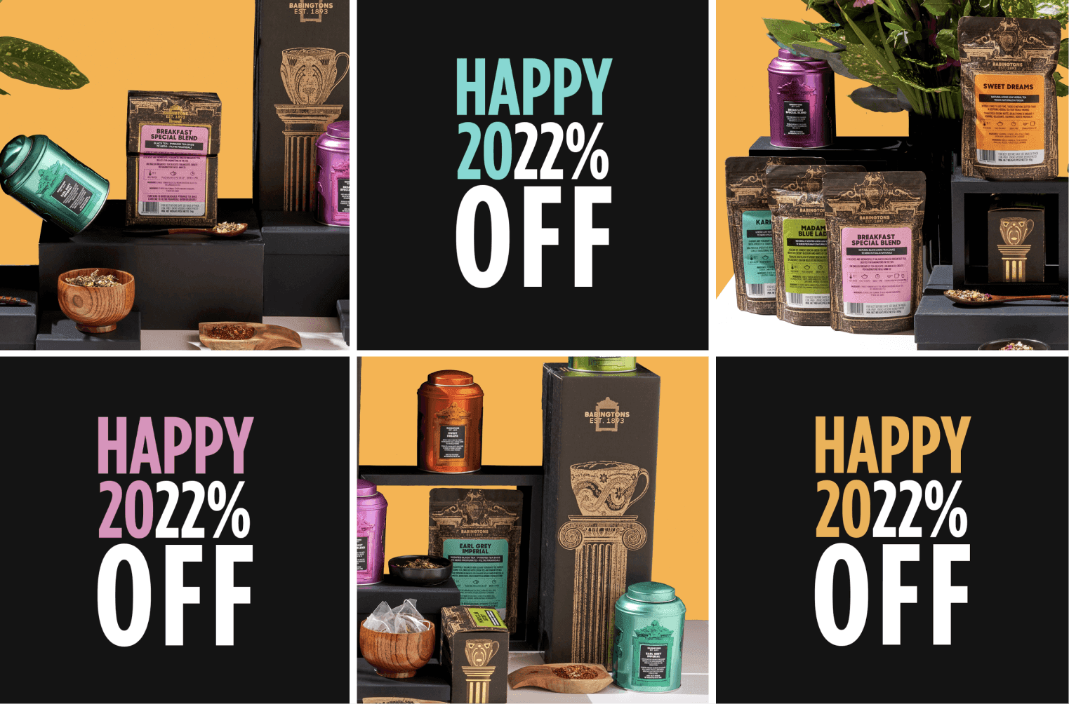 babingtons social artwork for New Year